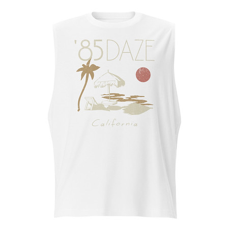 [ID: 365-G1] '85 Daze California Unisex Muscle Shirt