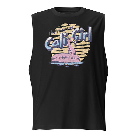 [ID: 365-G13] 90's Cali Girl Unisex Muscle Shirt