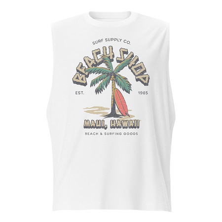 [ID: 365-G169] Beach Shop Unisex Muscle Shirt
