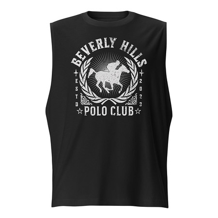[ID: 365-G196] BEVERLY HILLS POLO CLUB Unisex Muscle Shirt
