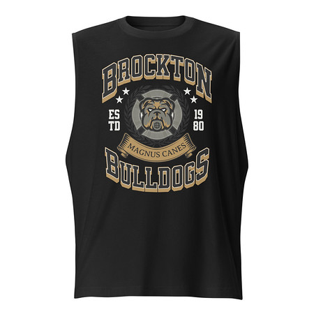[ID: 365-G286] Brockton Bulldogs Unisex Muscle Shirt