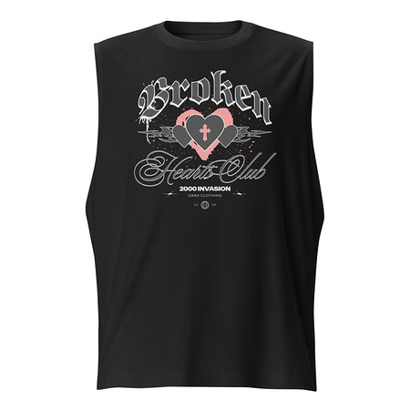 [ID: 365-G287] Broken Hearts Club Unisex Muscle Shirt