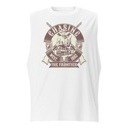 [ID: 365-G360] Chasing the Frontier Unisex Muscle Shirt