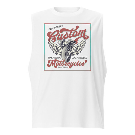 [ID: 365-G445] custom motorcycle  Unisex Muscle Shirt