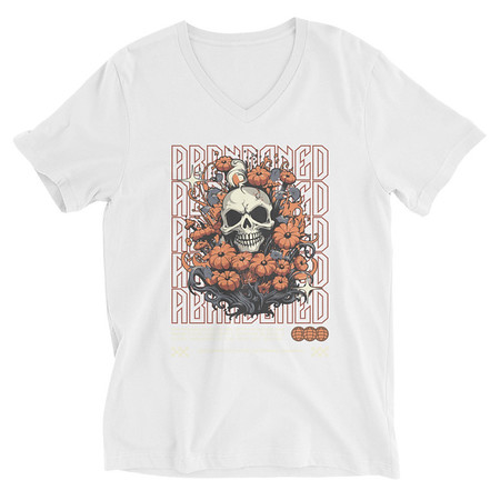 [ID: 223-G18] Abbandoned Unisex V-Neck Tee