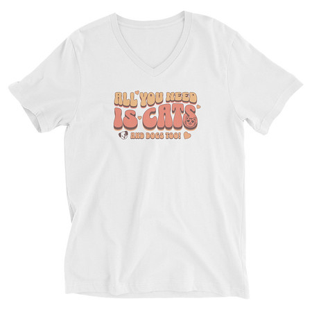 [ID: 223-G52] All You Need Unisex V-Neck Tee