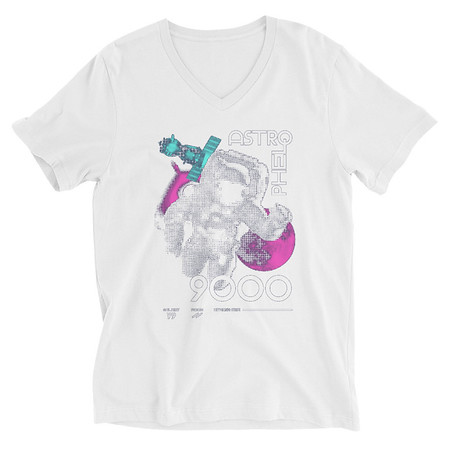 [ID: 223-G112] Astrophel 9000 Unisex V-Neck Tee
