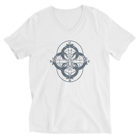 [ID: 223-G159] Be Part of the Big Picture - Insect Unisex V-Neck Tee