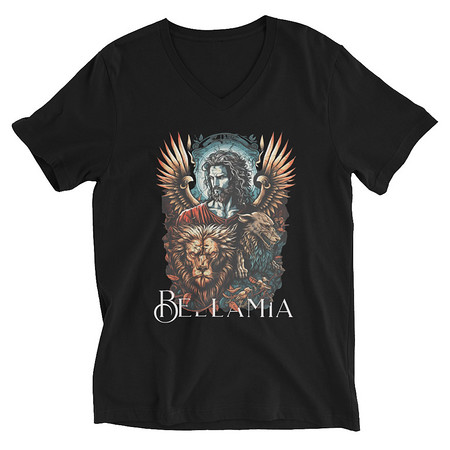 [ID: 223-G179] Bellamia Unisex V-Neck Tee