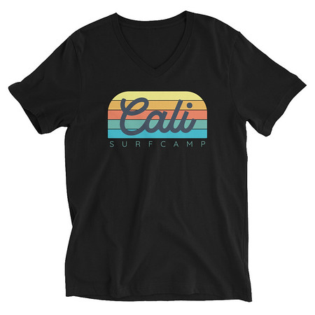 [ID: 223-G311] Cali Surf Camp - Outdoor Unisex V-Neck Tee