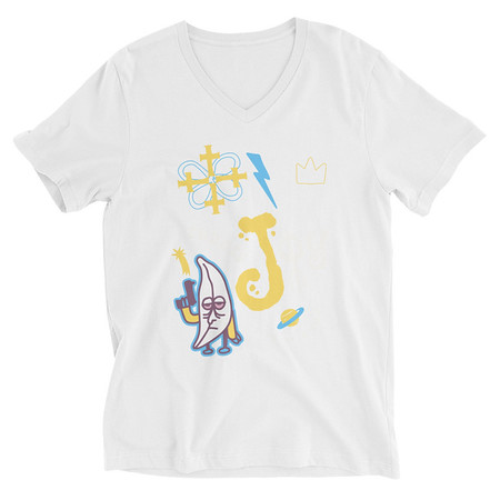 [ID: 223-G373] Choose Joy Unisex V-Neck Tee