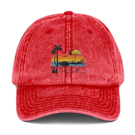 [ID: 327-G2] '87 Tropics Vintage Cap