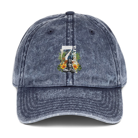 [ID: 327-G12] 7 Chakra Vintage Cap