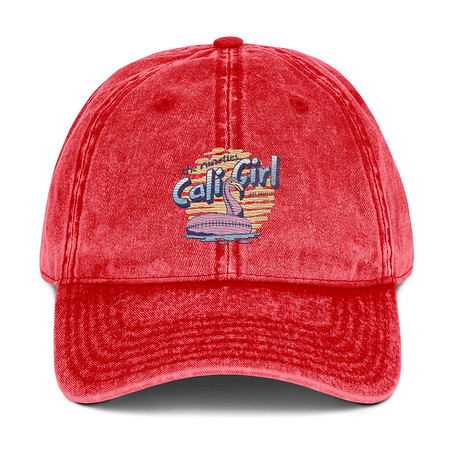 [ID: 327-G13] 90's Cali Girl Vintage Cap