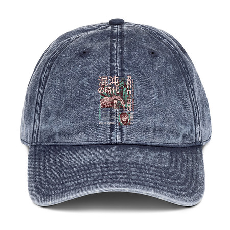 [ID: 327-G34] Age of Chaos - Japanese Anime Vintage Cap