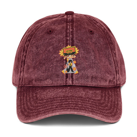 [ID: 327-G39] Alien Records  Vintage Cap