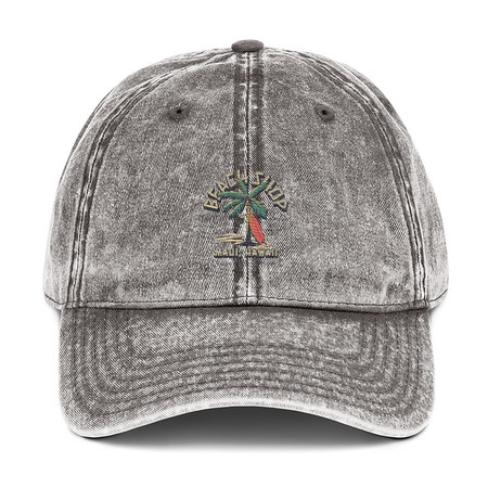 [ID: 327-G169] Beach Shop Vintage Cap