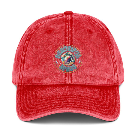 [ID: 327-G173] Beautiful Space Vintage Cap