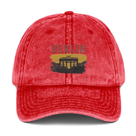 [ID: 327-G184] Berlin Vintage Cap