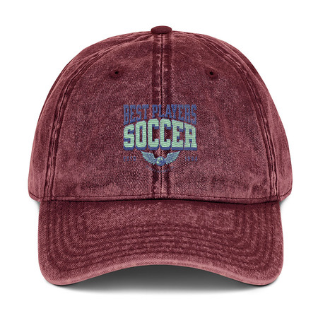 [ID: 327-G190] Best Players Soccer Vintage Cap