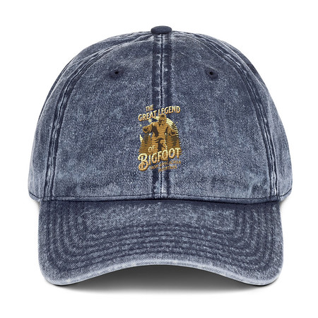 [ID: 327-G206] Bigfoot Legend  - Appalachian Forest Vintage Cap