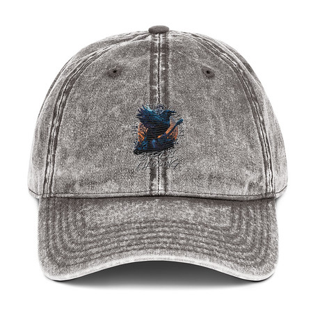[ID: 327-G210] Birds Chirping Vintage Cap