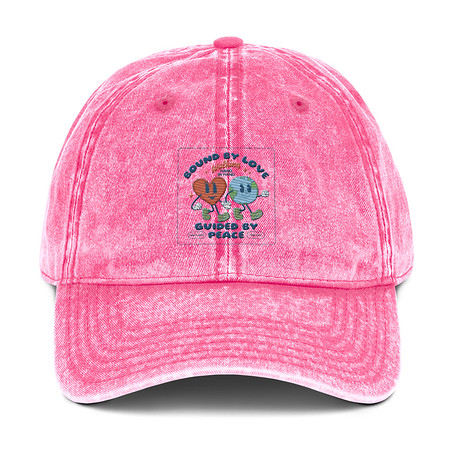 [ID: 327-G272] BOUND BY LOVE Vintage Cap