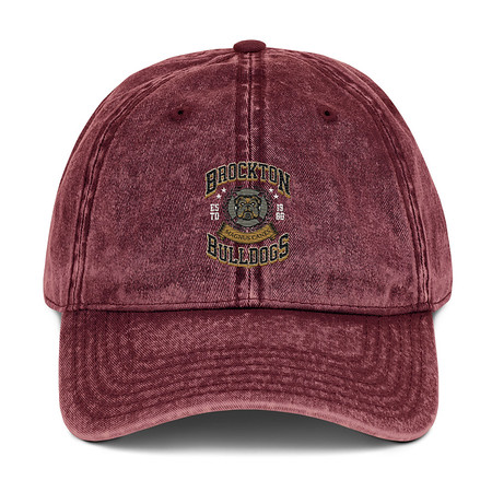 [ID: 327-G286] Brockton Bulldogs Vintage Cap