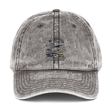 [ID: 327-G308] Caffeine Cruisers Vintage Cap