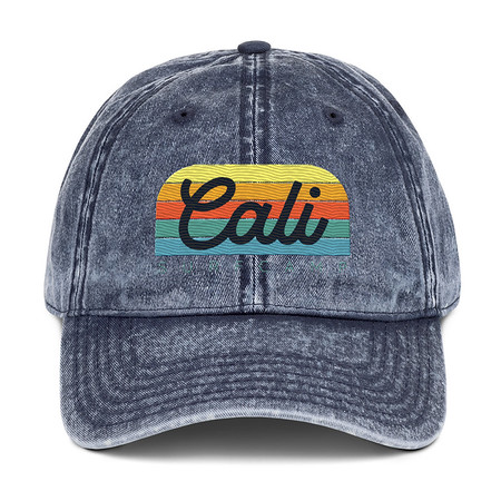 [ID: 327-G311] Cali Surf Camp - Outdoor Vintage Cap