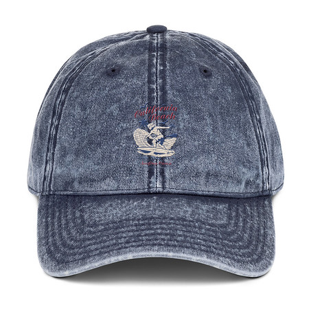 [ID: 327-G313] California Beach Surfing Vintage Cap
