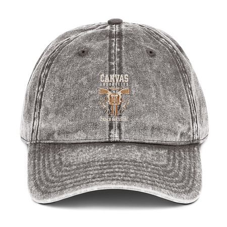 [ID: 327-G332] Canvas Los Angeles under pressure Vintage Cap