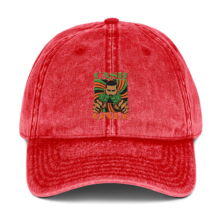 [ID: 327-G335] Cash Only - Streetwear Vintage Cap