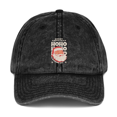 [ID: 327-G374] Christmas Season - Santa Claus Vintage Cap
