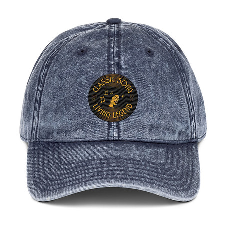 [ID: 327-G385] Classic Song - Music Record Vintage Cap