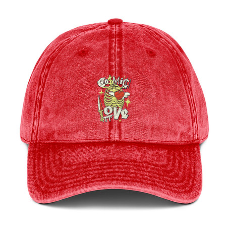 [ID: 327-G423] Cosmic Love (2) Vintage Cap