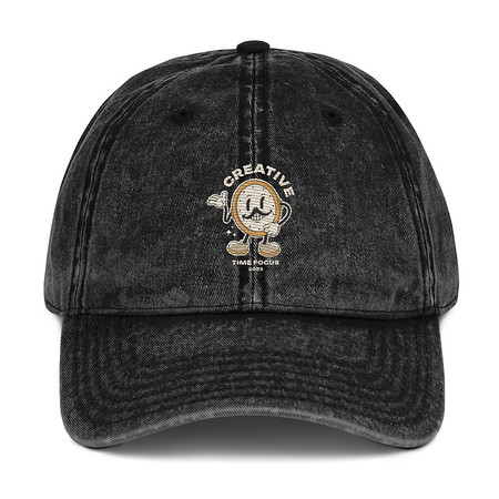 [ID: 327-G433] Creative Time Vintage Cap