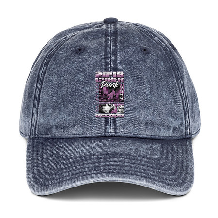 [ID: 327-G458] Cyber Punk Escape - Japanese Anime Vintage Cap