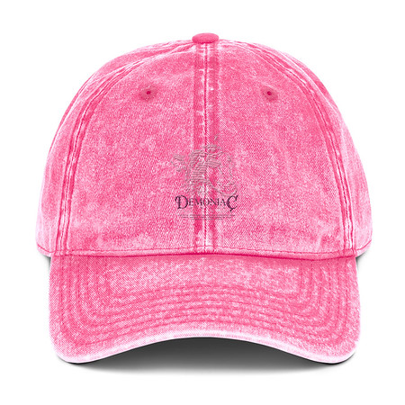 [ID: 327-G487] Demoniac Dominion Vintage Cap