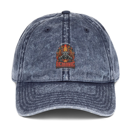 [ID: 327-G488] Demonic Vintage Cap