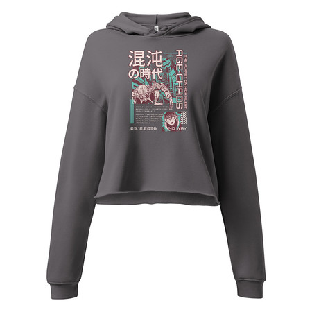 [ID: 317-G34] Age of Chaos - Japanese Anime Women's Cropped Hoodie