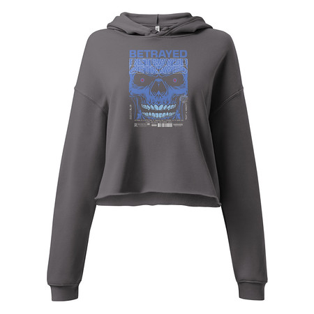 [ID: 317-G191] Betrayed Women's Cropped Hoodie