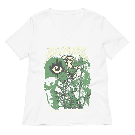 [ID: 782-G96] Apocalypse Women's Relaxed V-Neck T-Shirt