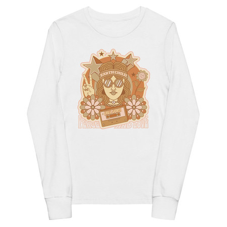 [ID: 511-G11] 60s tee design Youth Long Sleeve Tee