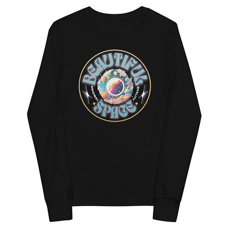[ID: 511-G173] Beautiful Space Youth Long Sleeve Tee