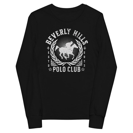 [ID: 511-G196] BEVERLY HILLS POLO CLUB Youth Long Sleeve Tee