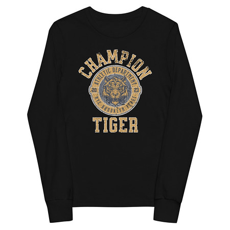 [ID: 511-G356] CHAMPION TIGER NYC Youth Long Sleeve Tee