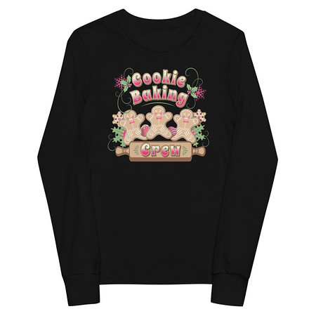 [ID: 511-G415] Cookie Baking Crew Youth Long Sleeve Tee