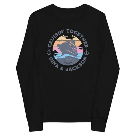[ID: 511-G441] Cruisin' Together - Cruise Ship Youth Long Sleeve Tee