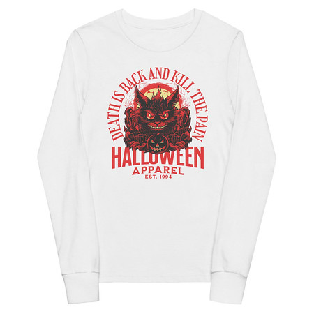 [ID: 511-G478] Death is Back Youth Long Sleeve Tee